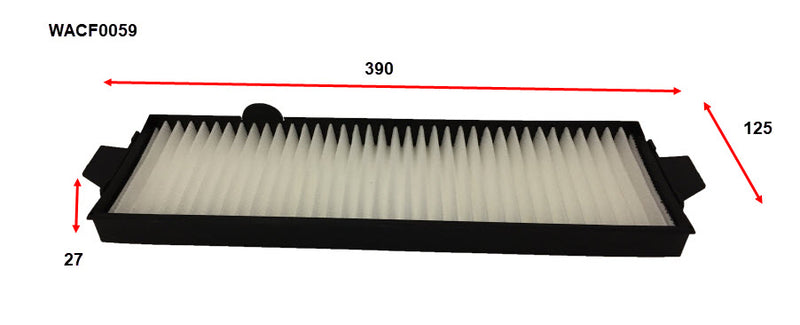 Wesfil Cabin/Pollen Air Filter - WACF0059