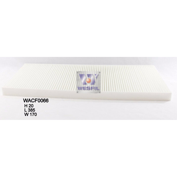 Wesfil Cabin/Pollen Air Filter - WACF0066 - A1 Autoparts Niddrie
 - 1