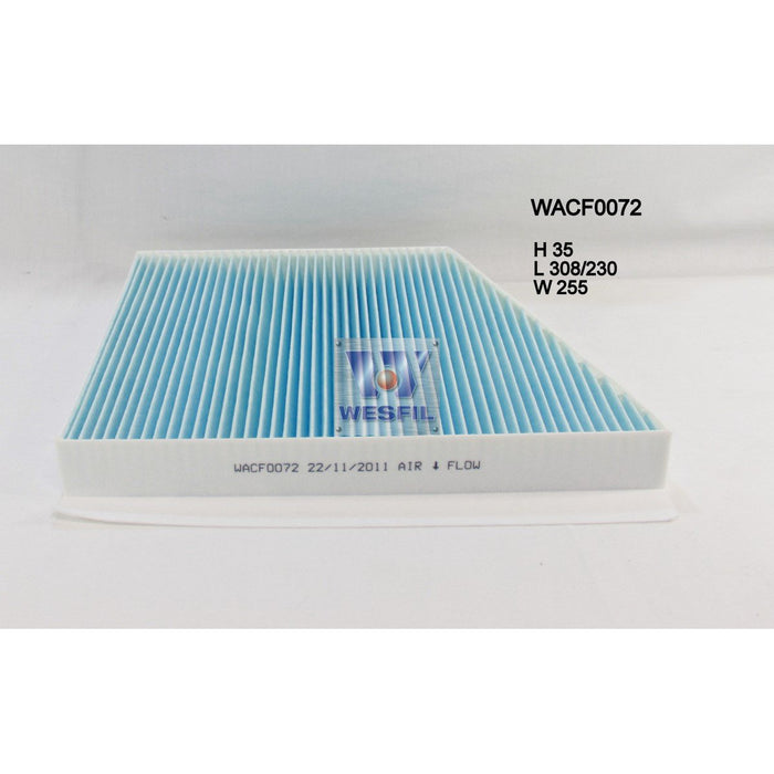 Wesfil Cabin/Pollen Air Filter - WACF0072 - RCA136C - A1 Autoparts Niddrie
 - 1
