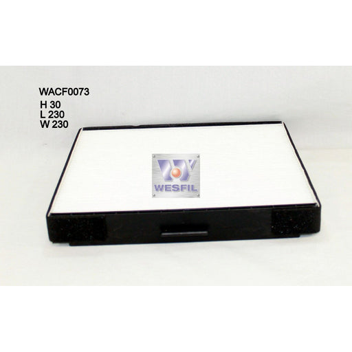 Wesfil Cabin/Pollen Air Filter - WACF0073 - A1 Autoparts Niddrie
 - 1