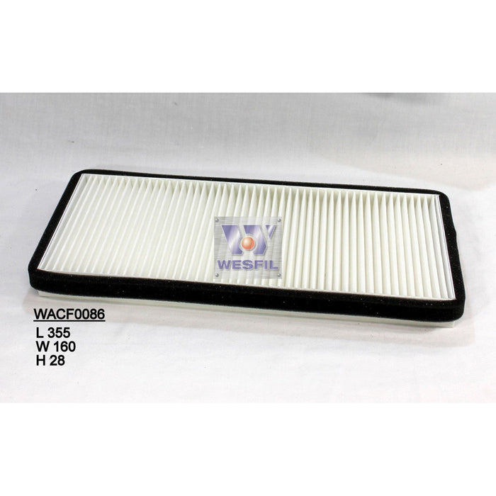 Wesfil Cabin/Pollen Air Filter - WACF0086 - RCA167P