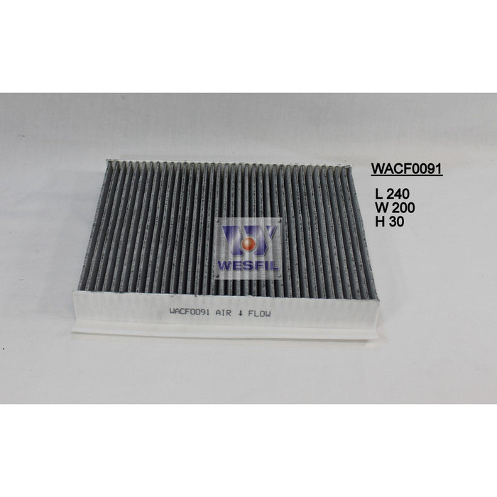 Wesfil Cabin/Pollen Air Filter - WACF0091 - RCA179P
