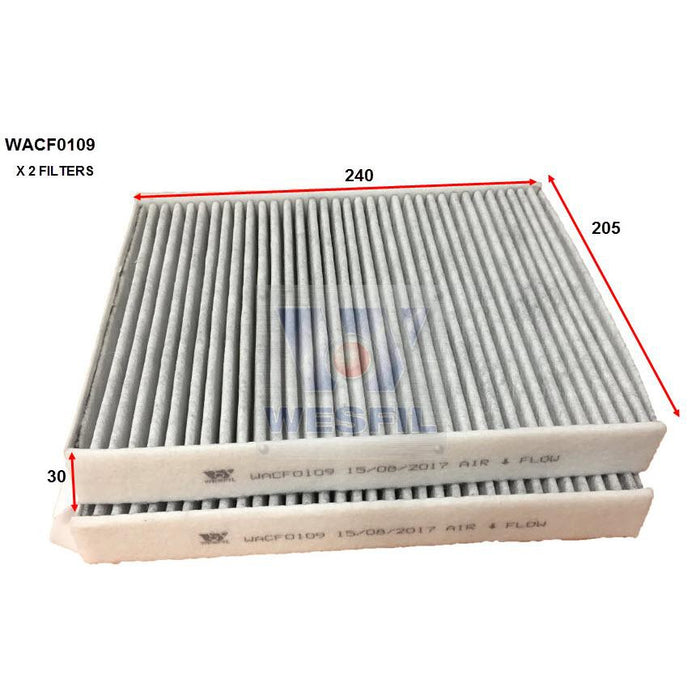 Wesfil Cabin/Pollen Air Filter - WACF0109