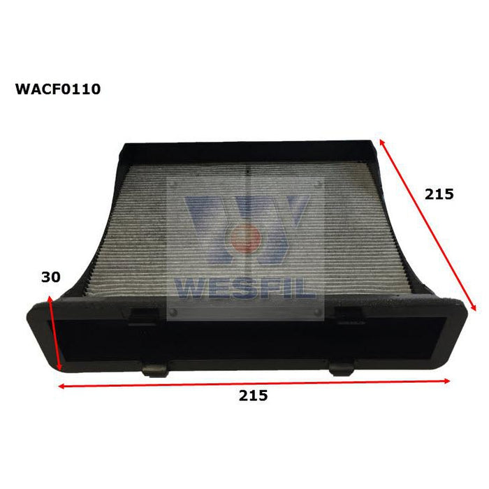 Wesfil Cabin/Pollen Air Filter - WACF0110 - RCA183P