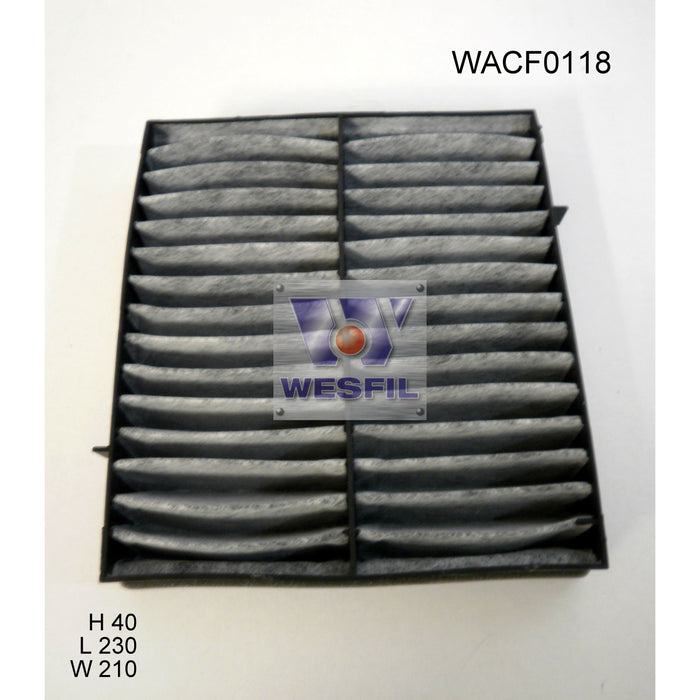 Wesfil Cabin/Pollen Air Filter - WACF0118