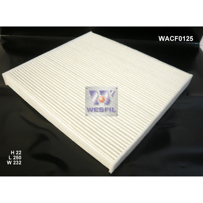 Wesfil Cabin/Pollen Air Filter - WACF0125 - RCA219P