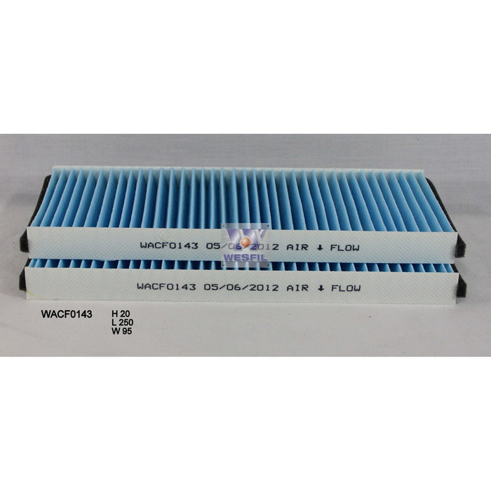 Wesfil Cabin/Pollen Air Filter - WACF0143 - RCA230P