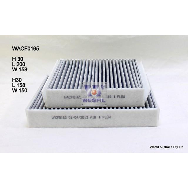 Wesfil Cabin/Pollen Air Filter - WACF0165 - RCA213C