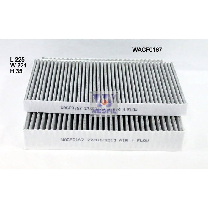Wesfil Cabin/Pollen Air Filter - WACF0167 - RCA419C