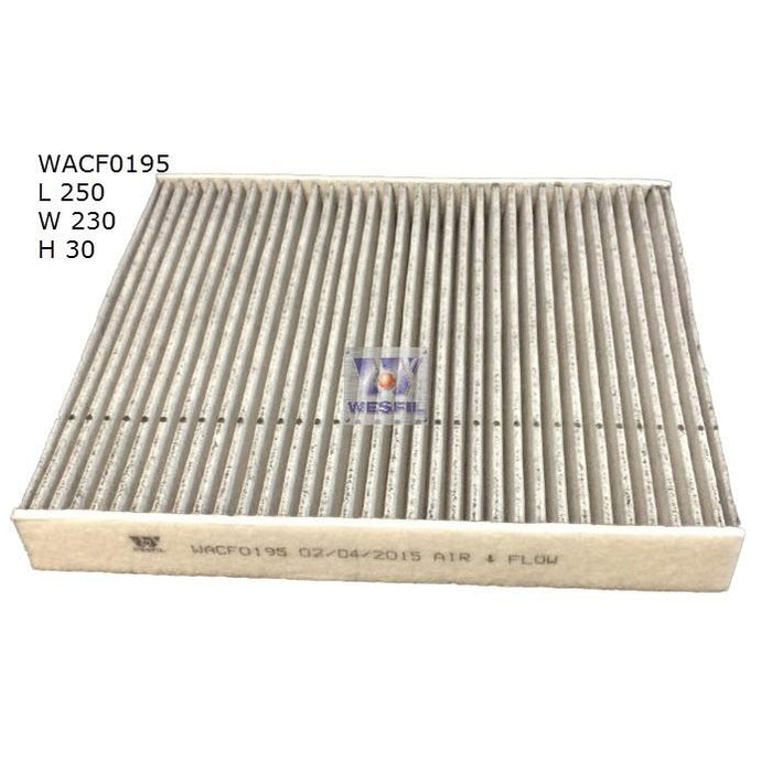 Wesfil Cabin/Pollen Air Filter - WACF0195 - RCA270C