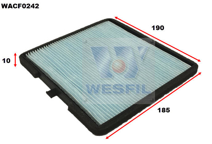 Wesfil Cabin/Pollen Air Filter - WACF0242 - RCA351P