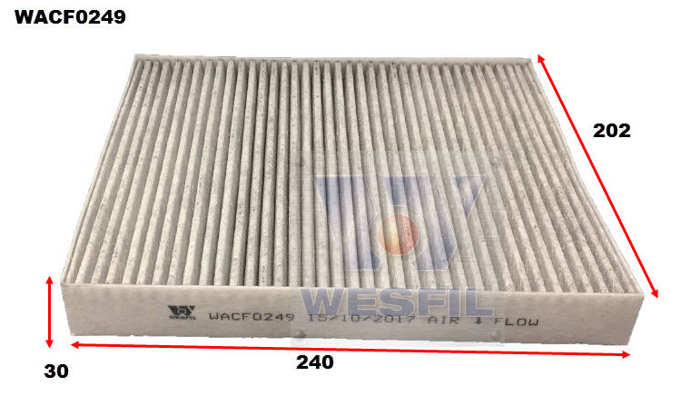 Wesfil Cabin/Pollen Air Filter - WACF0249
