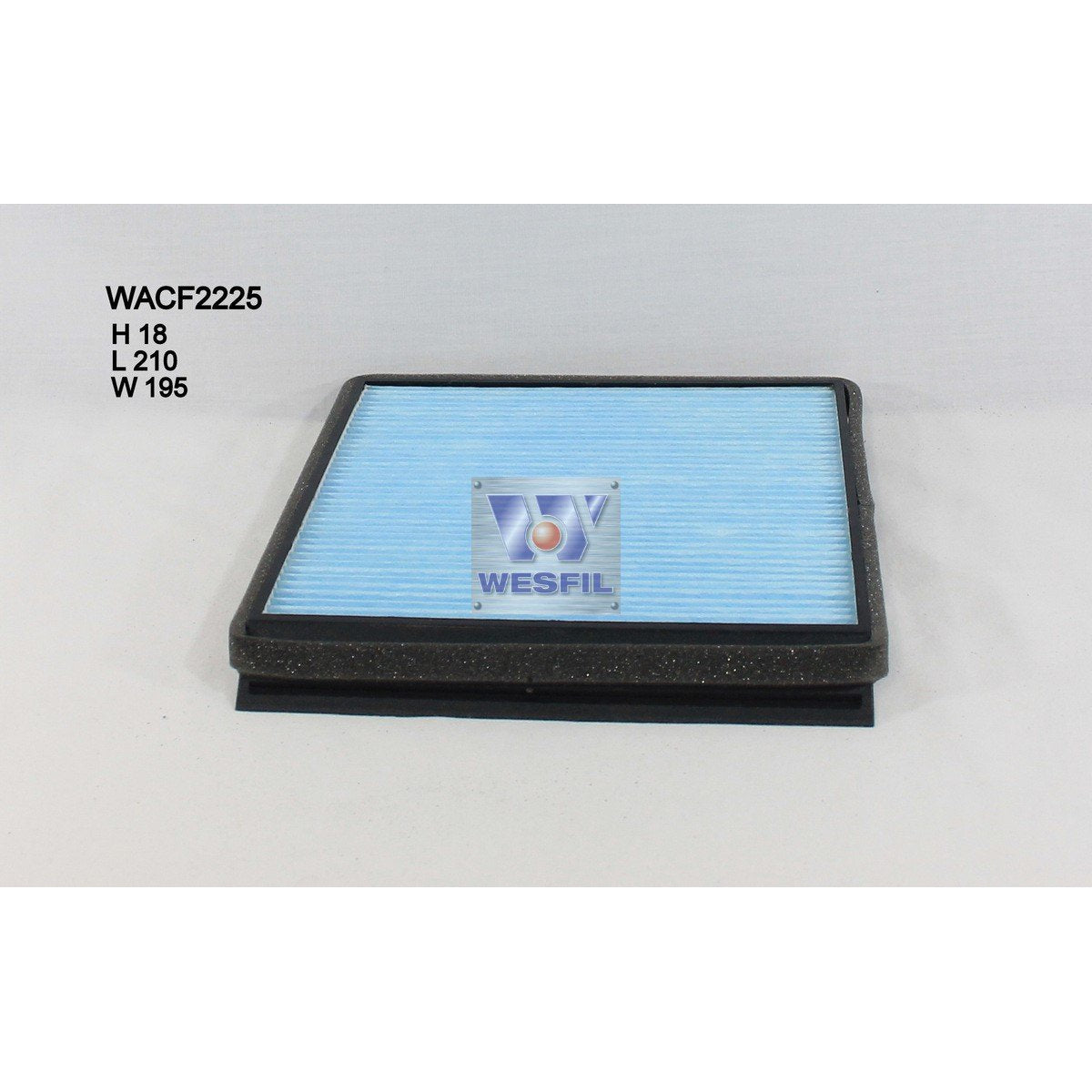 Wesfil Cabin/Pollen Air Filter - WACF2225 - RCA142P — A1 Autoparts Niddrie