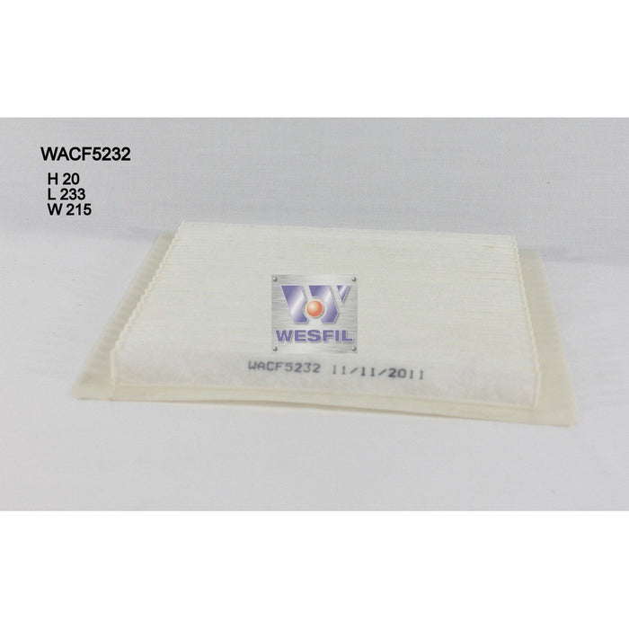 Wesfil Cabin/Pollen Air Filter - WACF5232