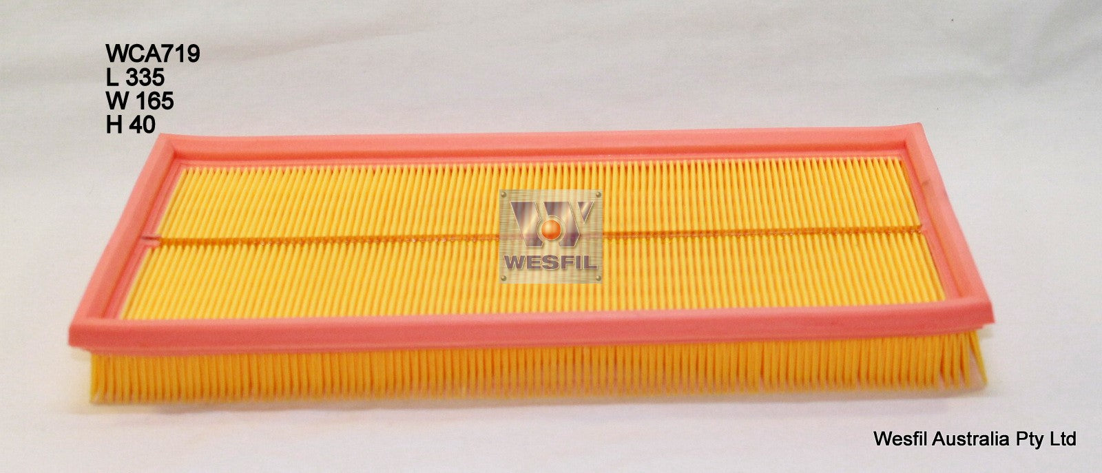 Wesfil Air Filter - WCA719 (A481)