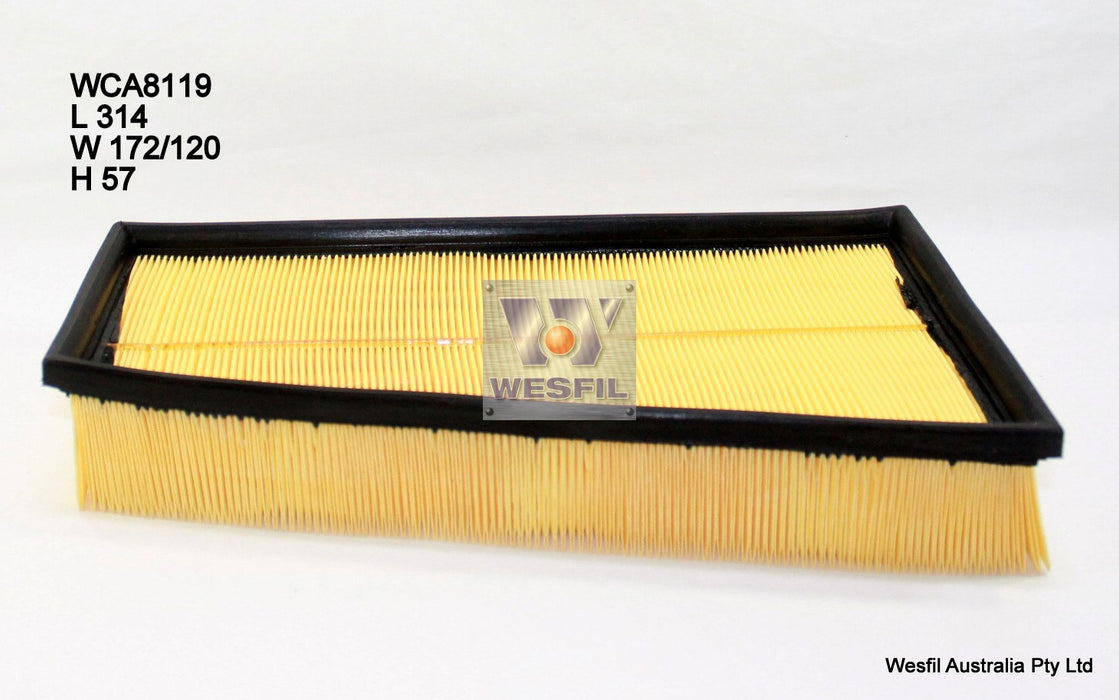 Wesfil Air Filter - WCA8119 (A1604)