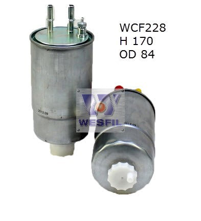 Wesfil Diesel Fuel Filter - WCF228 (Z969)