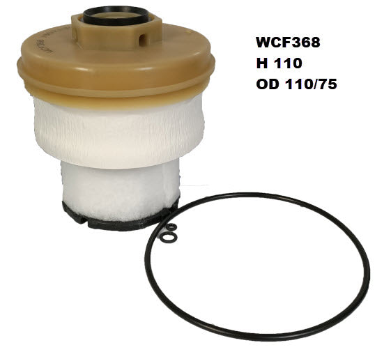 Wesfil Diesel Fuel Filter - WCF368 — A1 Autoparts Niddrie