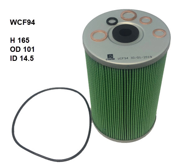 Wesfil Diesel Fuel Filter - WCF94 (R2763P) — A1 Autoparts Niddrie