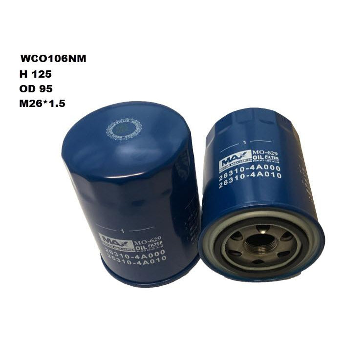 Wesfil Oil Filter - WCO106NM
