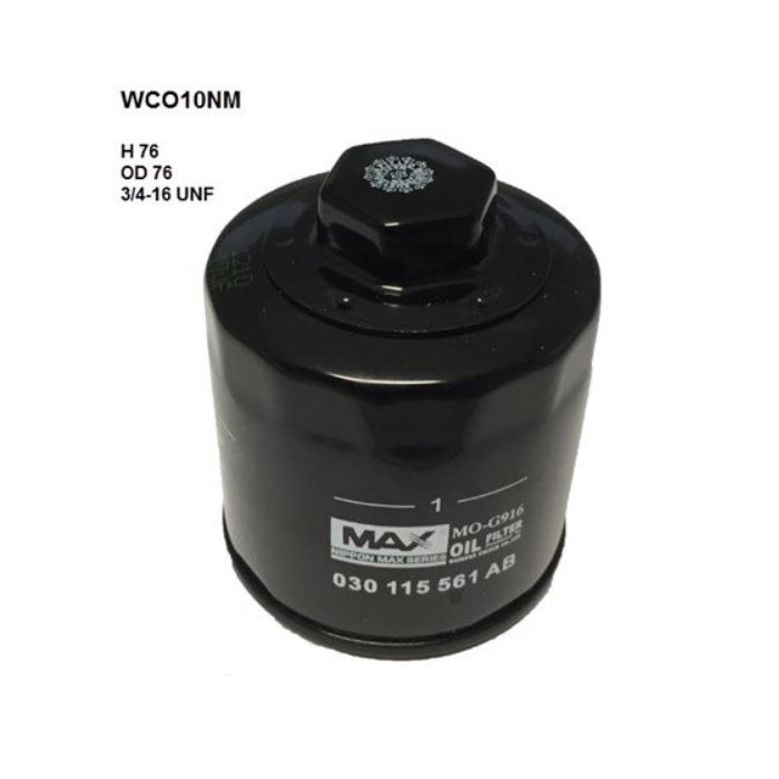 Wesfil Oil Filter - WCO10NM (Z661)