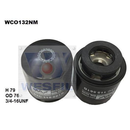 Wesfil Oil Filter - WCO132NM (Z794)