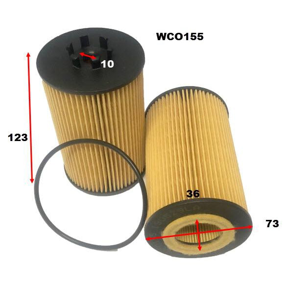 Wesfil Oil Filter - WCO155 (R2739P)