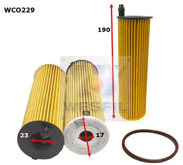 Wesfil Oil Filter - WCO229 (R2875P)