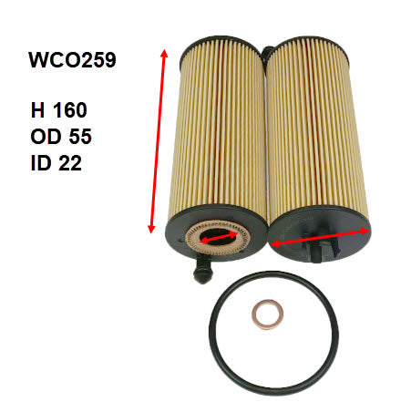 Wesfil Oil Filter - WCO259