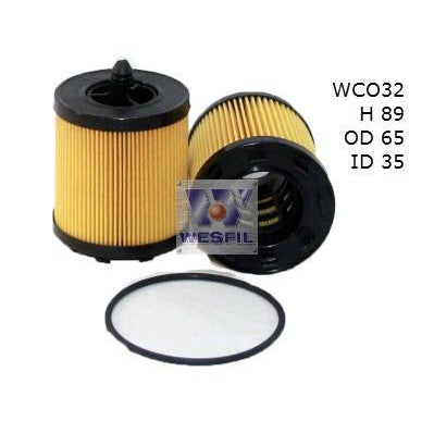 Wesfil Oil Filter - WCO32 (R2602P)