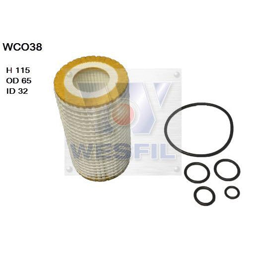 Wesfil Oil Filter - WCO38 (R2606P)