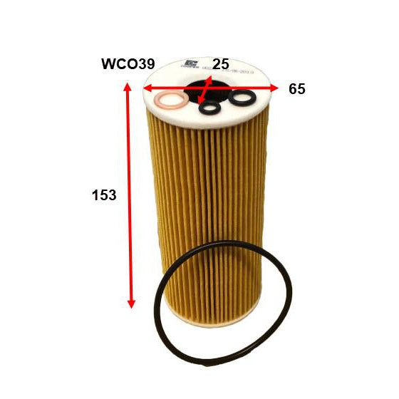 Wesfil Oil Filter - WCO39 (R2645P)