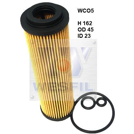 Wesfil Oil Filter - WCO5 (R2681P)
