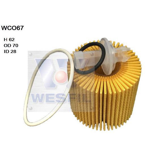 Wesfil Oil Filter - WCO67 (R2648P)