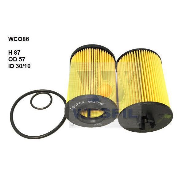 Wesfil Oil Filter - WCO86 (R2634P)