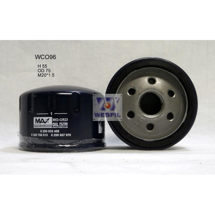 Wesfil Oil Filter - WCO96NM (Z608)