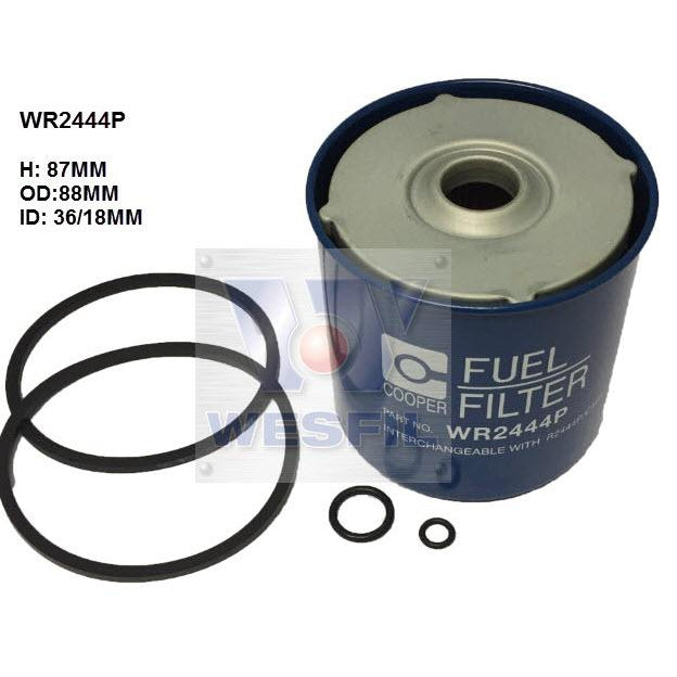 Wesfil Fuel Filter - WR2444P (R2444P)