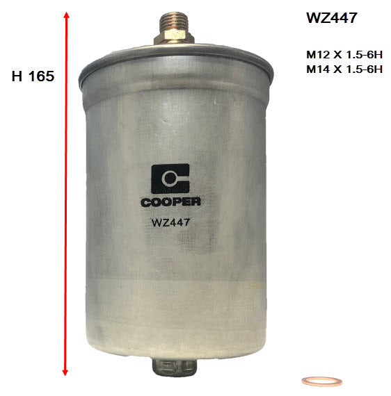 Wesfil Fuel Filter - WZ447 (Z447)
