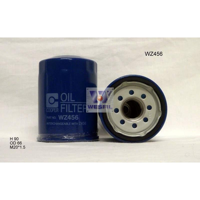 Wesfil Oil Filter - WZ456 (Z456)