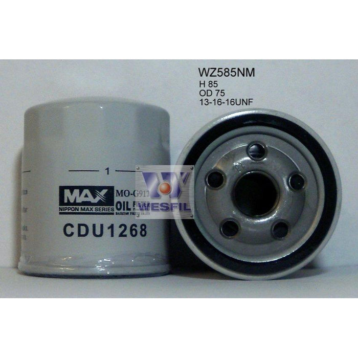 Wesfil Oil Filter - WZ585NM (Z585)