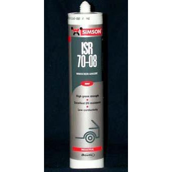 Simson Windscreen Adhesive ISR 70-08 Black - 290ml - X266574 - A1 Autoparts Niddrie