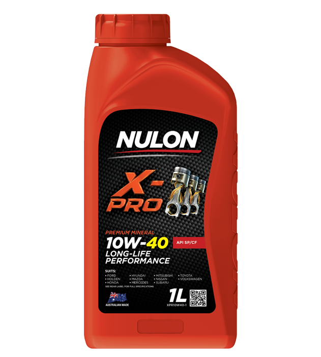 Nulon X-Pro 10W40 Long-Life Performance Engine Oil - 1 Litre