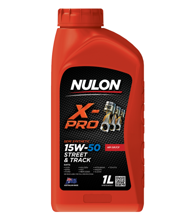 Nulon X-Pro 15W50 Street & Track Engine Oil - 1 Litre