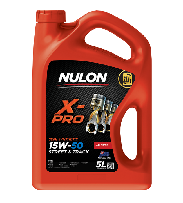 Nulon X-Pro 15W50 Street & Track Engine Oil - 5 Litre
