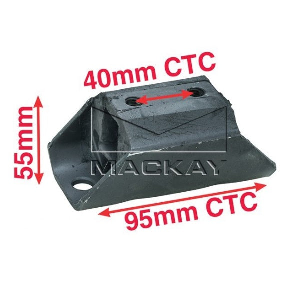 Mackay Engine Mount Rear - HOLDEN SPECIAL HR - 3.0L I6  PETROL - Manual & Auto | A1115