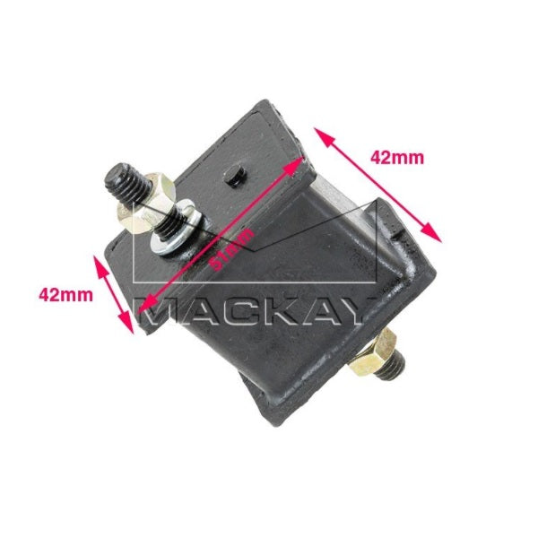 Mackay Engine Mount Front - NISSAN 1200 B120 - 1.2L I4  PETROL - Manual & Auto | A1241