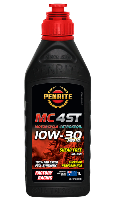 Penrite MC-4ST 10W-30 (100% PAO & ESTER) - 1 Litre