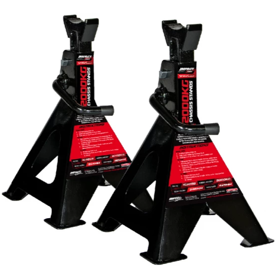 Impact Jack Axle Stand Ratchet Type 2000Kg - IG3002