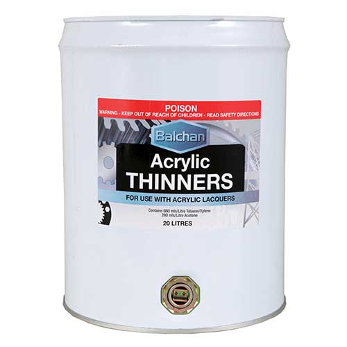 Balchan Acrylic Thinners - 20 Litre