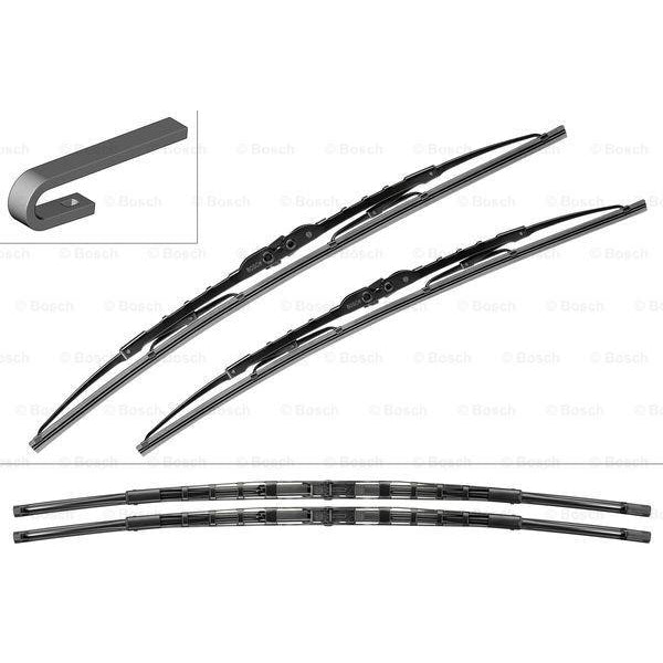 Bosch Wiper Blade Set 408 — A1 Autoparts Niddrie